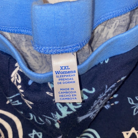 Target Women’s Hanukkah Print Themed Pajamas Pjs - Picture 8 of 9